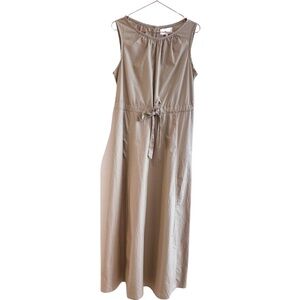NWT Xirena Rhiannan Maxi Dress Birch Tan Size Large